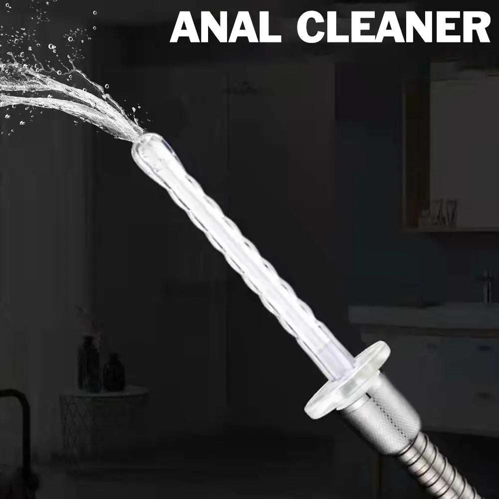 Useful No Splashing Silicone Hand Shower Anal Wash Toilet Bidet Sprayer Handheld Spray Shattaf Shower