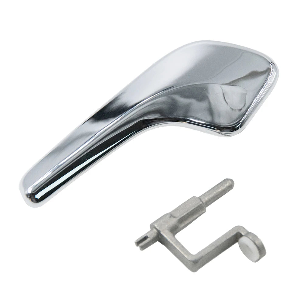 Aluminum Plated Plastic Stainless Interior Door Handle For Opel Corsa D 2006-2014 13297814 13297813 Left Right Doors