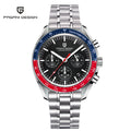 PAGANI DESIGN 2026 New Men Watches Luxury Quartz Watch For Men Auto Date Chronograph Sapphire crystal Stainless steel Wristwatch