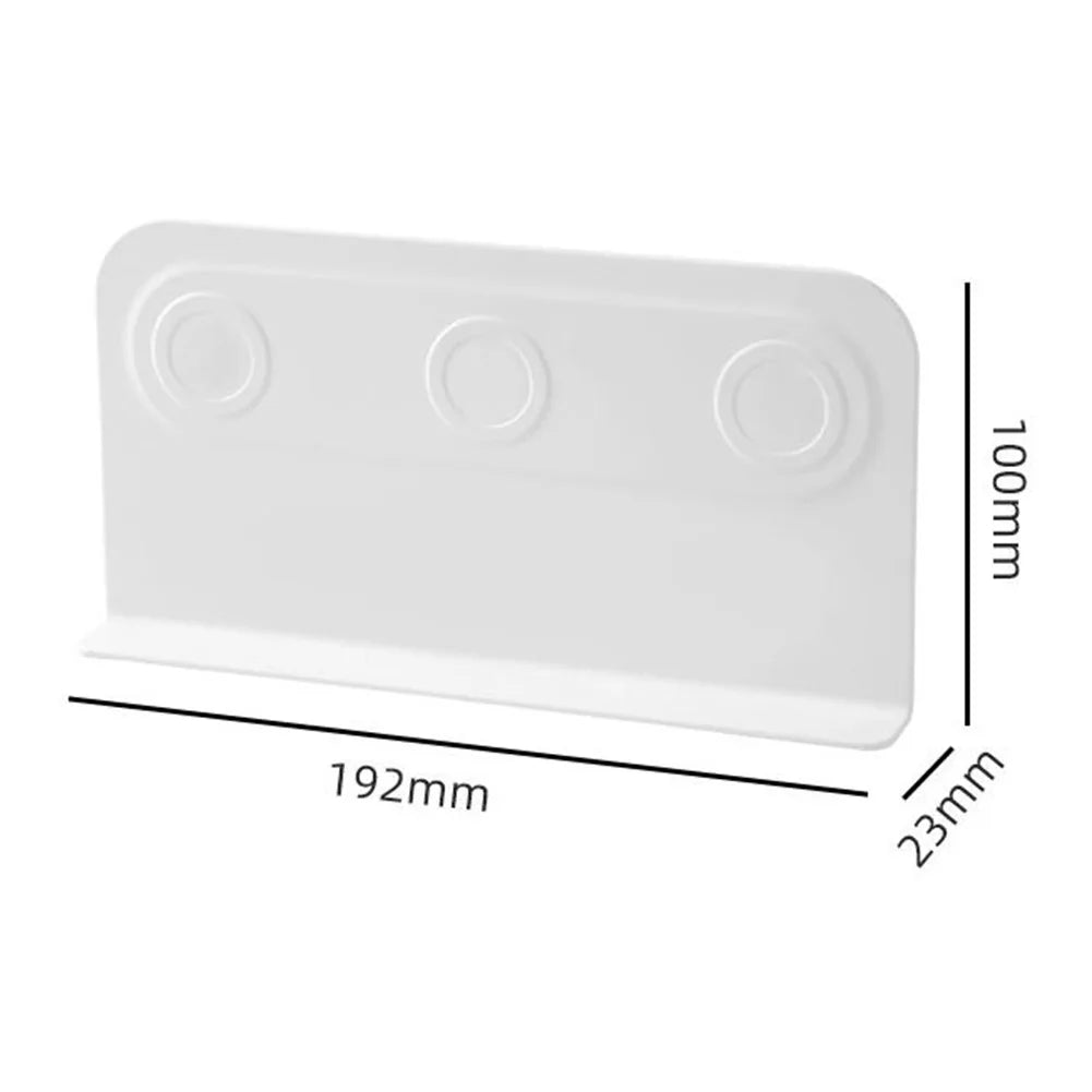 ABS Remote Control Holder Punch-Free Remote Control Magnetic Holder Wall Mount Storage Rack Household Storage Rack