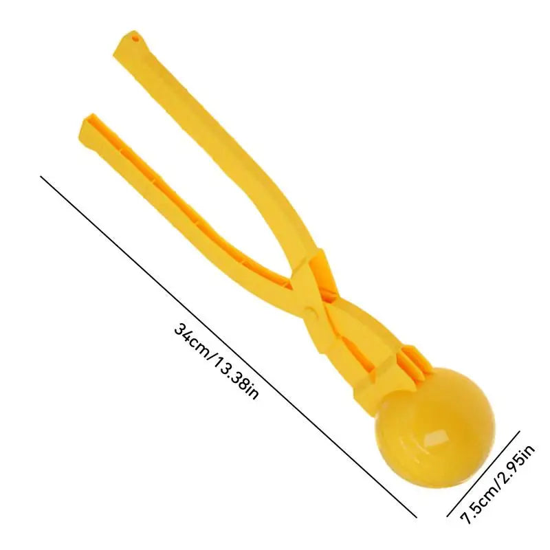 Winter Snow Ball Maker Mold Creative Ergonomic Snow Shovel Durable Snow Sand Ball Mold For Boys Girls Adults Random Color