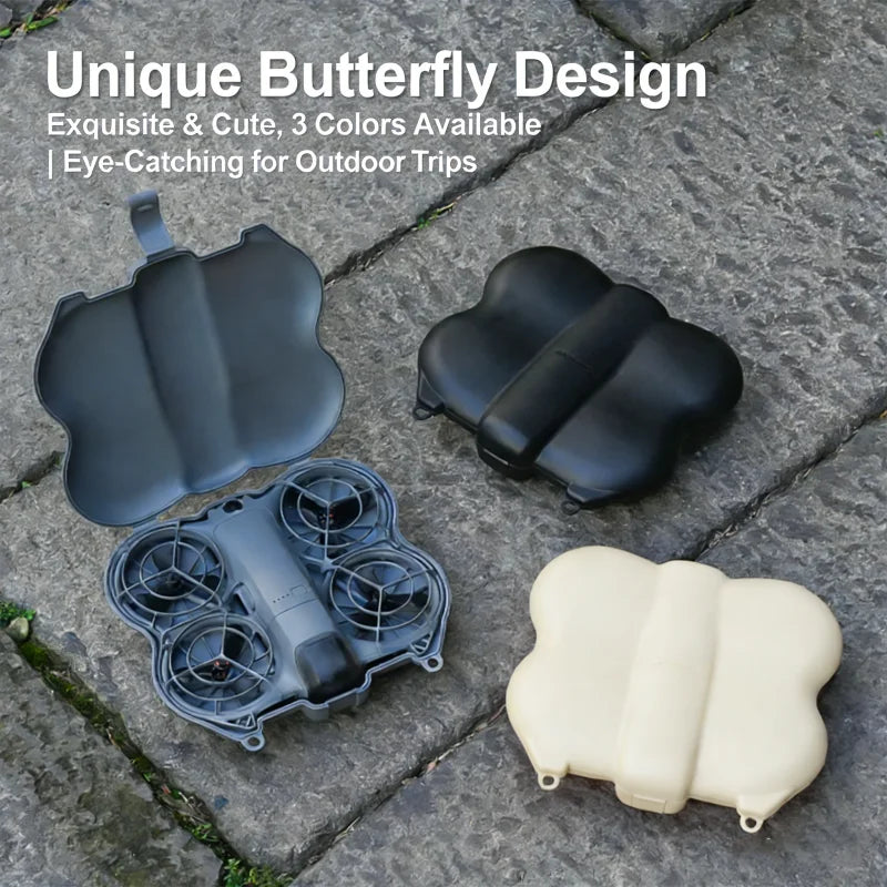 Sunnylife NEO 2 Storage Box, Anti-collision and Scratch-resistant Butterfly Protective Box Portable