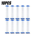 High Pressure Shower Head Rainfall Water Saving 360 Rotating Twin Turbo Propeller Fan Showerhead Bathroom Accessories