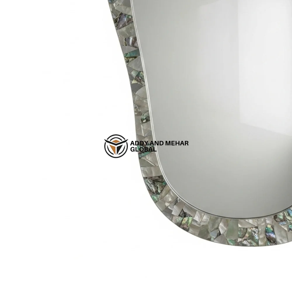 Luxury Square Art Deco Wedding Wall Mirror Handmade MDF Mosaic Eco-Friendly 5mm Thick Framed Decorative for Premium Home Decor