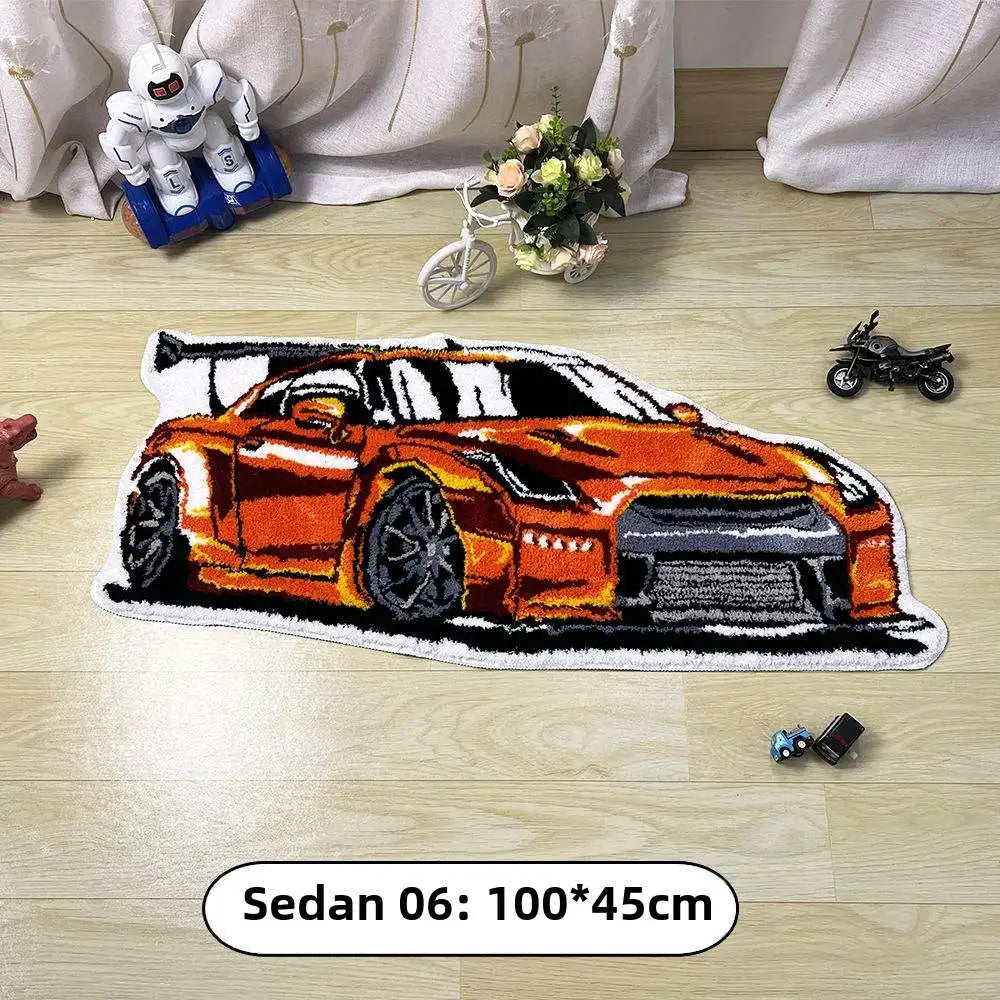 New home bedroom living room bedside coupe car plush carpet floor mat kitchen bathroom entry floor mat non-slip