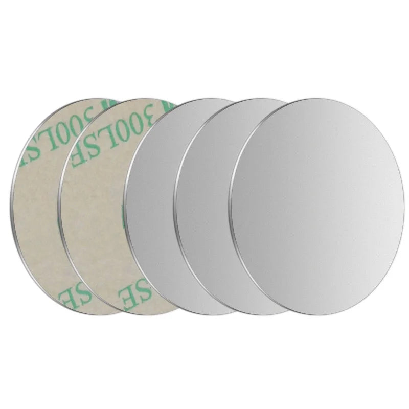 5pcs/10pcs/20pcs Lot Metal Plate Disk Iron Sheet For Magnet Mobile Phone Holder Iron Plate For Magnetic Car Phone Stand Holders