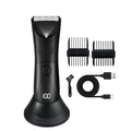 Professional body hair trimmer, LED lighting, intelligent digital display screen, electric shaver beautician, beauty clipper