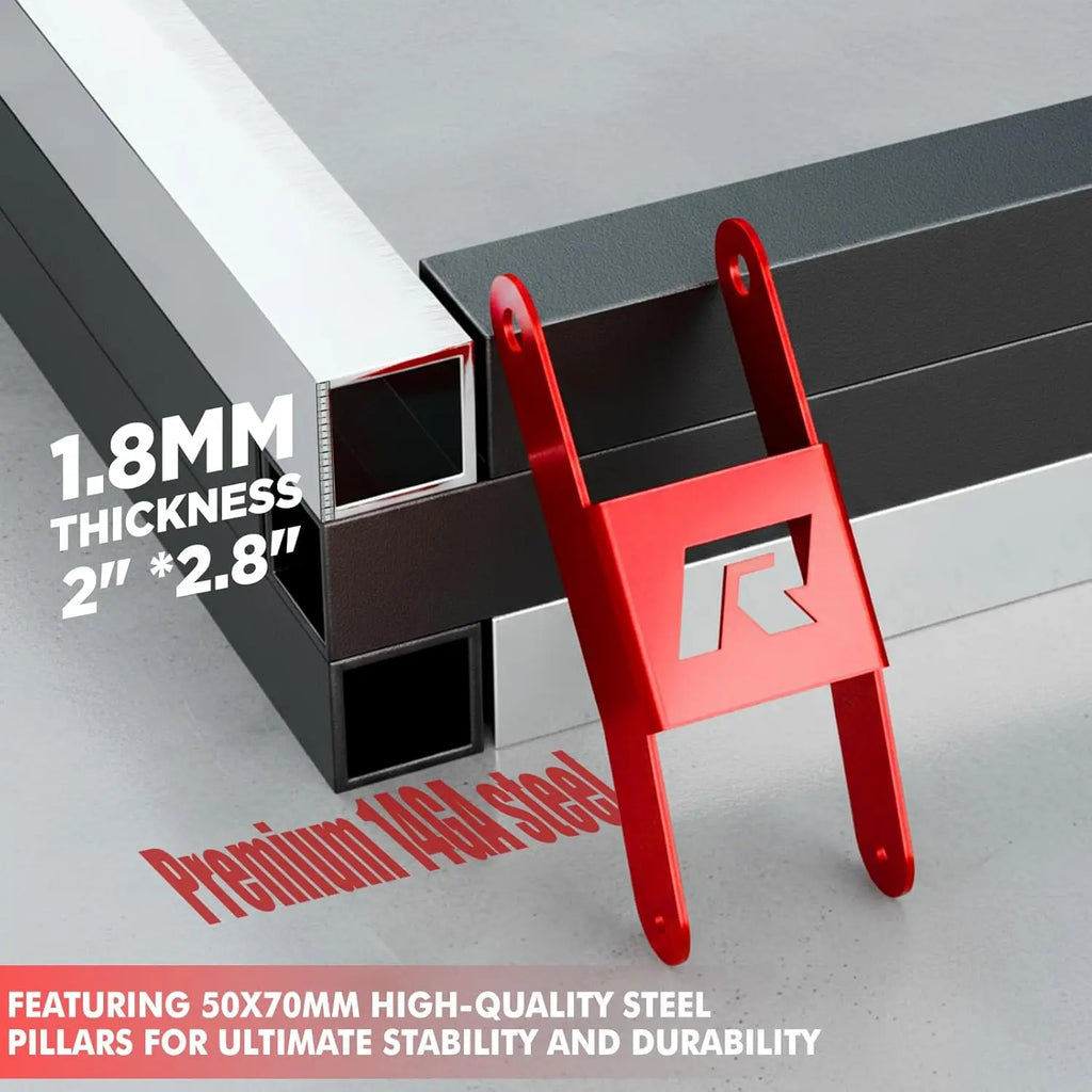 3-Section Adjustable Weight Bench, 1600LBS Capacity Workout Bench for Home Gym, 21 Levels Incline Decline Bench, Customized