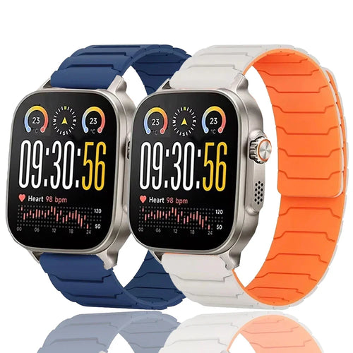 22mm Sport Magnetic Silicone Band For Realme Watch 5 Smartwatch Wrist Bracelet For Realme Watch S2/Realme S 2 2Pro 3 3 Pro Band