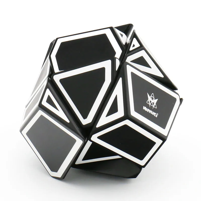 Meffert's Golden Dodecahedron Tony Fisher Ghost Skewb Strange-Shape Magic Cube Twisty Puzzle Black Body Megaminx Children Toy