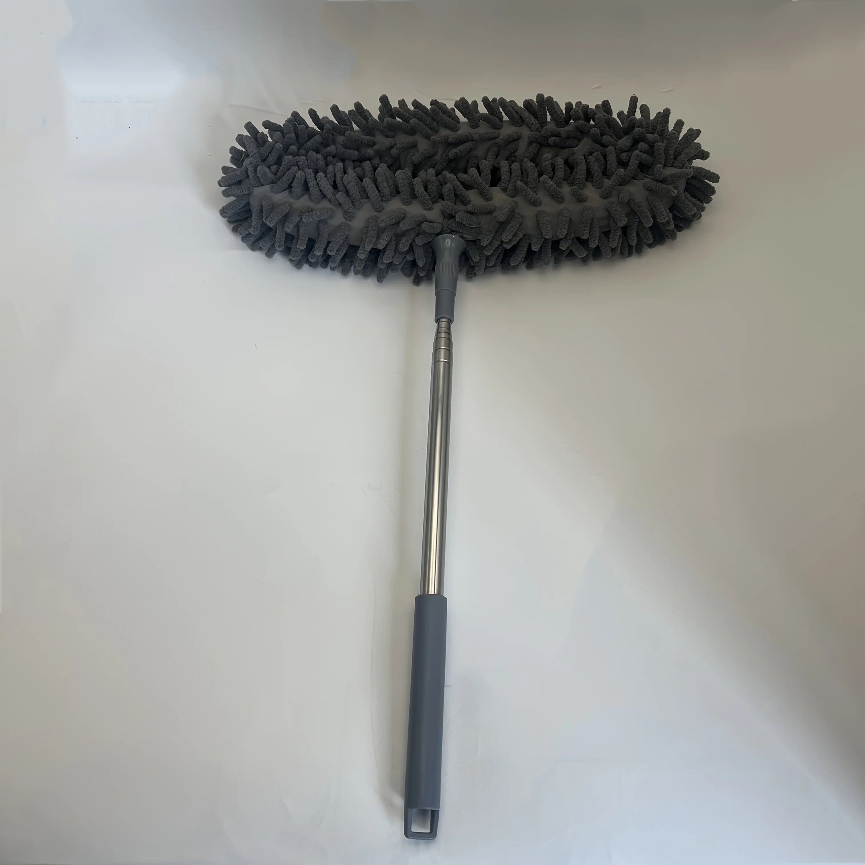 1pc extendable ceiling fan furniture electronic device cleaning brush - long handle snowflake ultra-fine fiber dusting rod