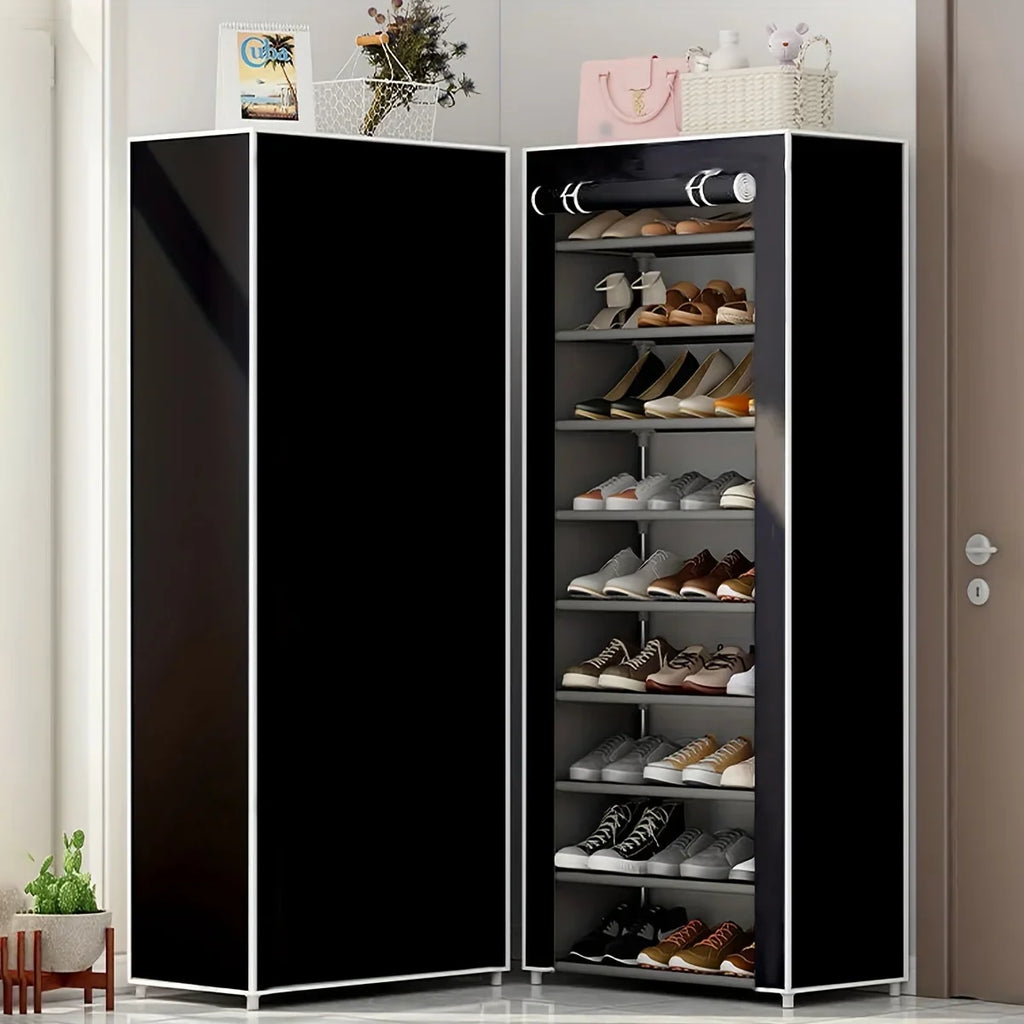 Space-saving Shoe Rack Entrance Hall Furniture Living Room Cabinet Shoemakers Shoe-shelf Metal Organizers Shoes Shoerack Home