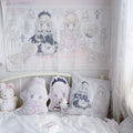 VIKAMA Chobits Kawai Home decoration tapestry anime pink girl tapestry wall bedroom background lovely fashion lady tapestry