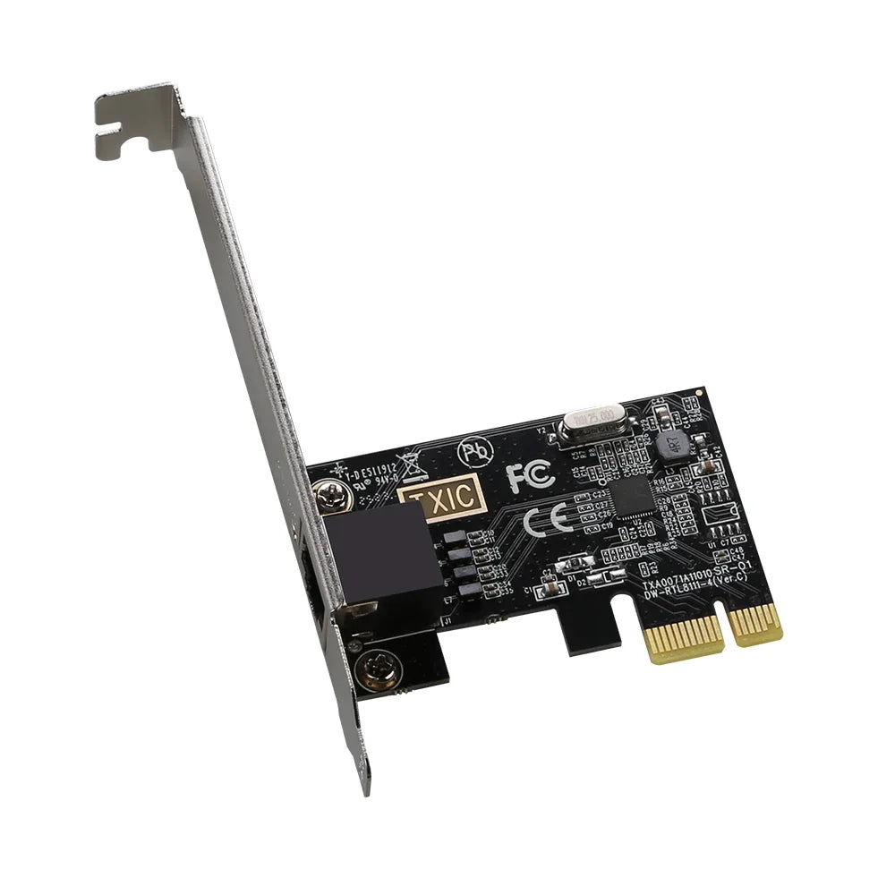 1000Mbps PCIE To RJ45 Network Card 10/100/1000Mbps RJ45 PCI Express Converter LAN Etherent Gigabit Adapter PCIe For Desktop PC