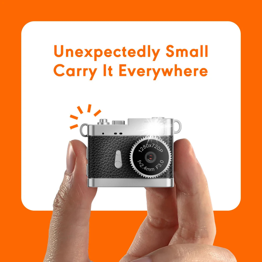 S142 Mini Camera With Screen Indoor Home Outdoor Sport Portable Vintage Very Small Camcorder Video Recorder Support TF Card