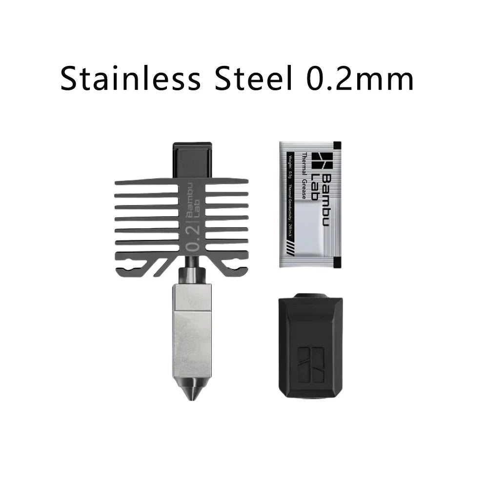 Original Complete Hotend Assembly Hotend For Bambu Lab X1 X1C P1P P1S with Fan with Nozzle Complete Bamboo Lab X1 Carbon