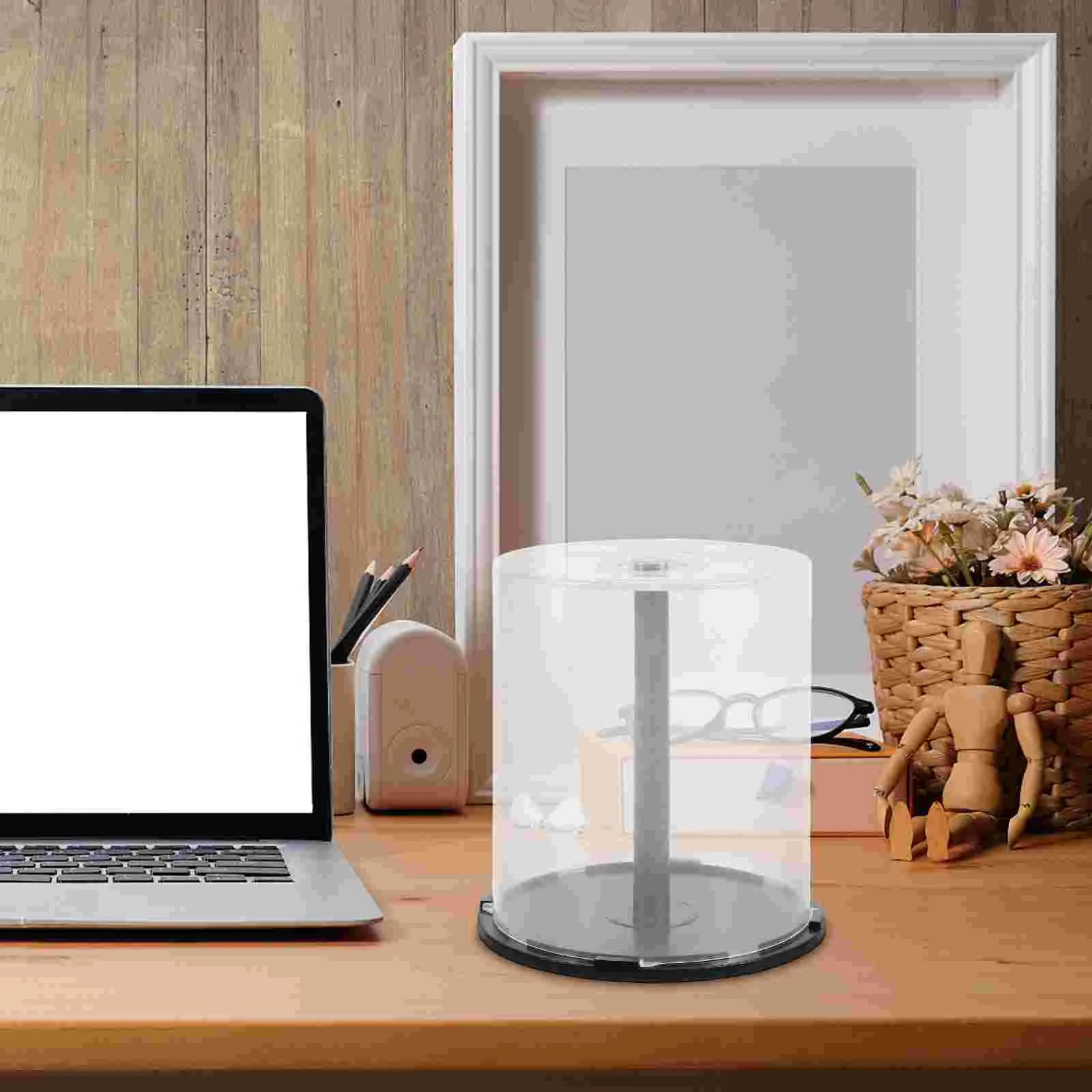 CD Storage Bin Clear Dvd Cases Bucket Cd/dvd Holders Empty Bracket Container Organizer