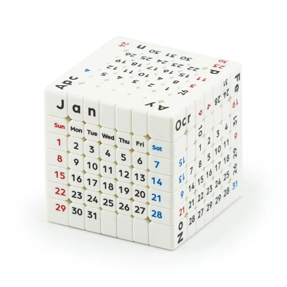 Z-Cube & Tribox Calendar 7x7 Magnetic Cube  7x7x7 Speed Cube Professional Puzzle Toys