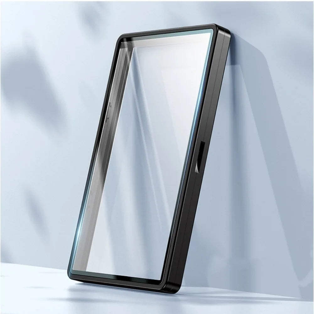 Aluminum Alloy Trading Card Magnetic Holder Scratch Resistant Display Box PSA/CGC Card Case Magnetic Closure Metal Frame