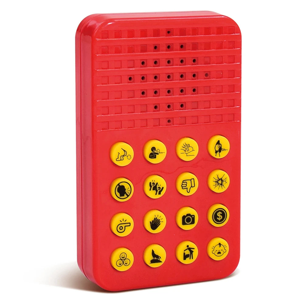 Novelty Toys Personality Button Voice Sound Box Prank Sound Generator Music Squeeze Box Toy Atmosphere Sound Generator Plaything