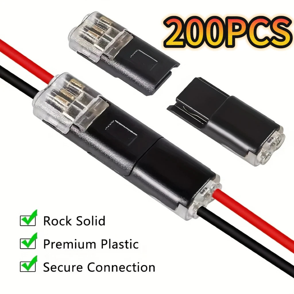 Premium Electric Wire Connector No Strip Line Cable Interconnection Detachable Automotive Terminal Plug Universal Grade Reliable