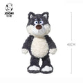 40cm Cute Gray Wolf Plush Toy Stuffed Animal Wolf Super Soft Plushie Doll Gift for Kids