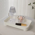 Wooden Desktop Storage Tray Perfume Aromatherapy Dressing Table Cosmetics Storage Box Multi-Function Porch Clutter Key Storage