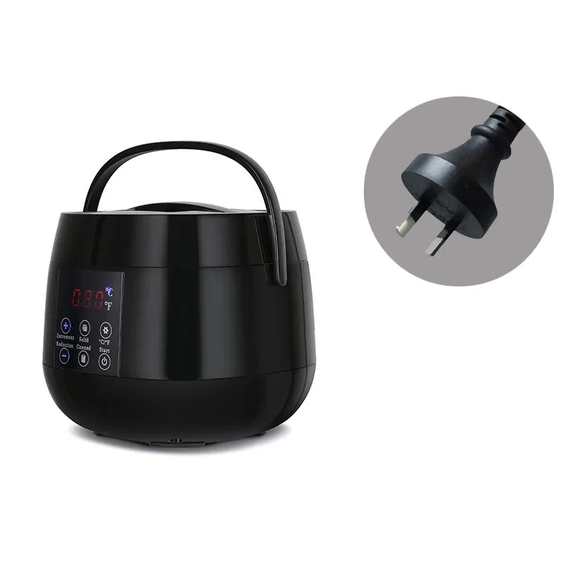 2026 New 500CC Wax Heater Warmer Hair Removal Wax Machine SPA Body Epilator Paraffin Wax Pot Smart LCD Temperature Display