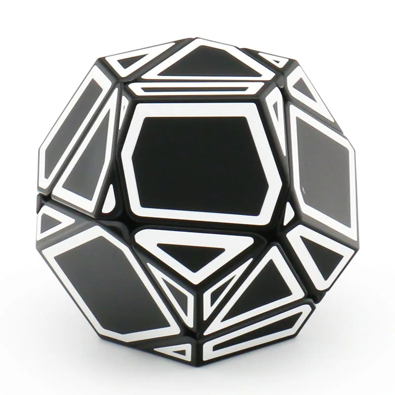 Meffert's Golden Dodecahedron Tony Fisher Ghost Skewb Strange-Shape Magic Cube Twisty Puzzle Black Body Megaminx Children Toy