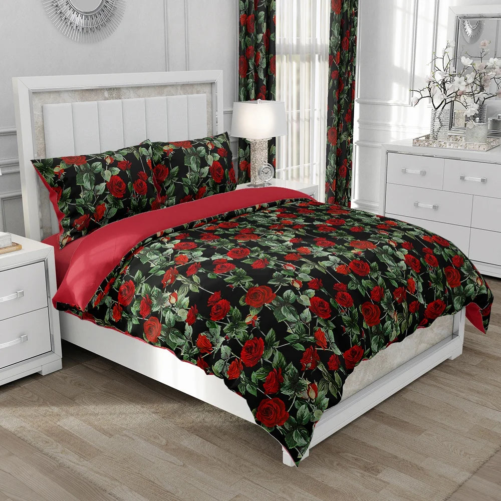 Nordic Linen Bedding set Duvet cover set King/Euro/240x220 size Bed Set Blanket/Quilt Covers for home Bedclothes bird