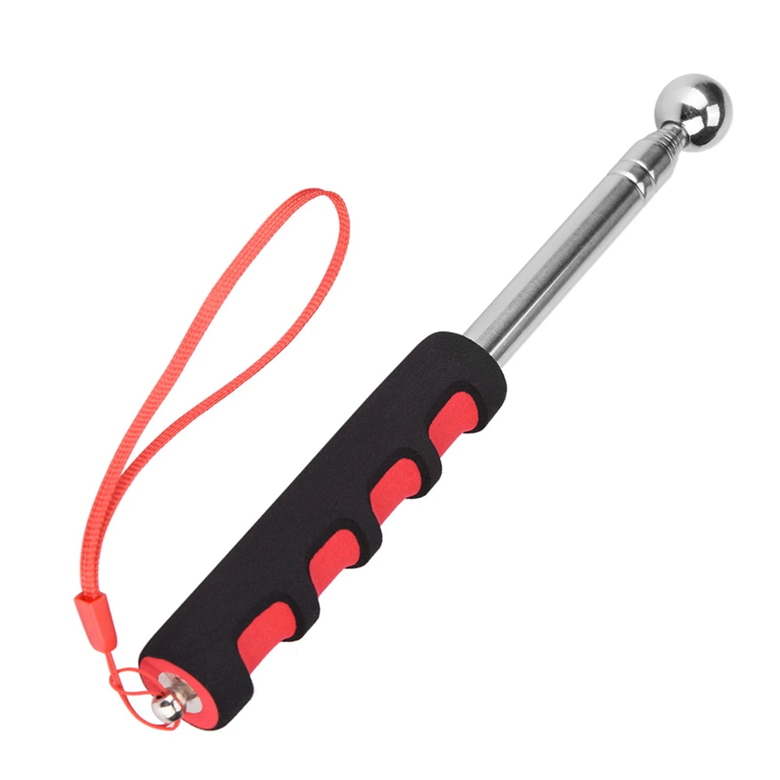 Telescopic Rod Detection Hammer 115cm Thickened Telescopic Rod Hollowing  Detection Hammer For House Decoration Inspection