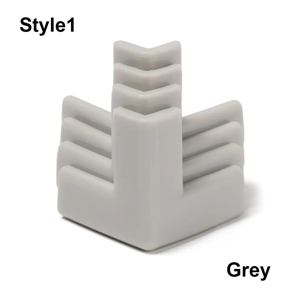 4PCS Soft Desk Safety Anticollision Strip Corner Guards Table Corner Protector Edge Protection