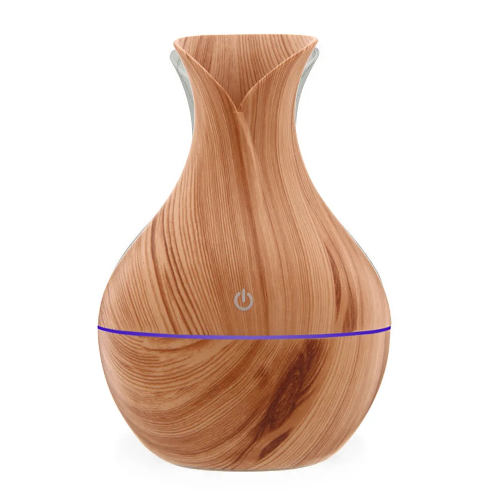 Ultrasonic personal humidifier & aroma diffuser with LED mood light support USB power supply