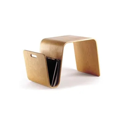 MOMO Designer Minimalist N-Type Small Coffee Table Scandinavian Sofa Side Table Solid Wood Bedside Balcony Corner Table