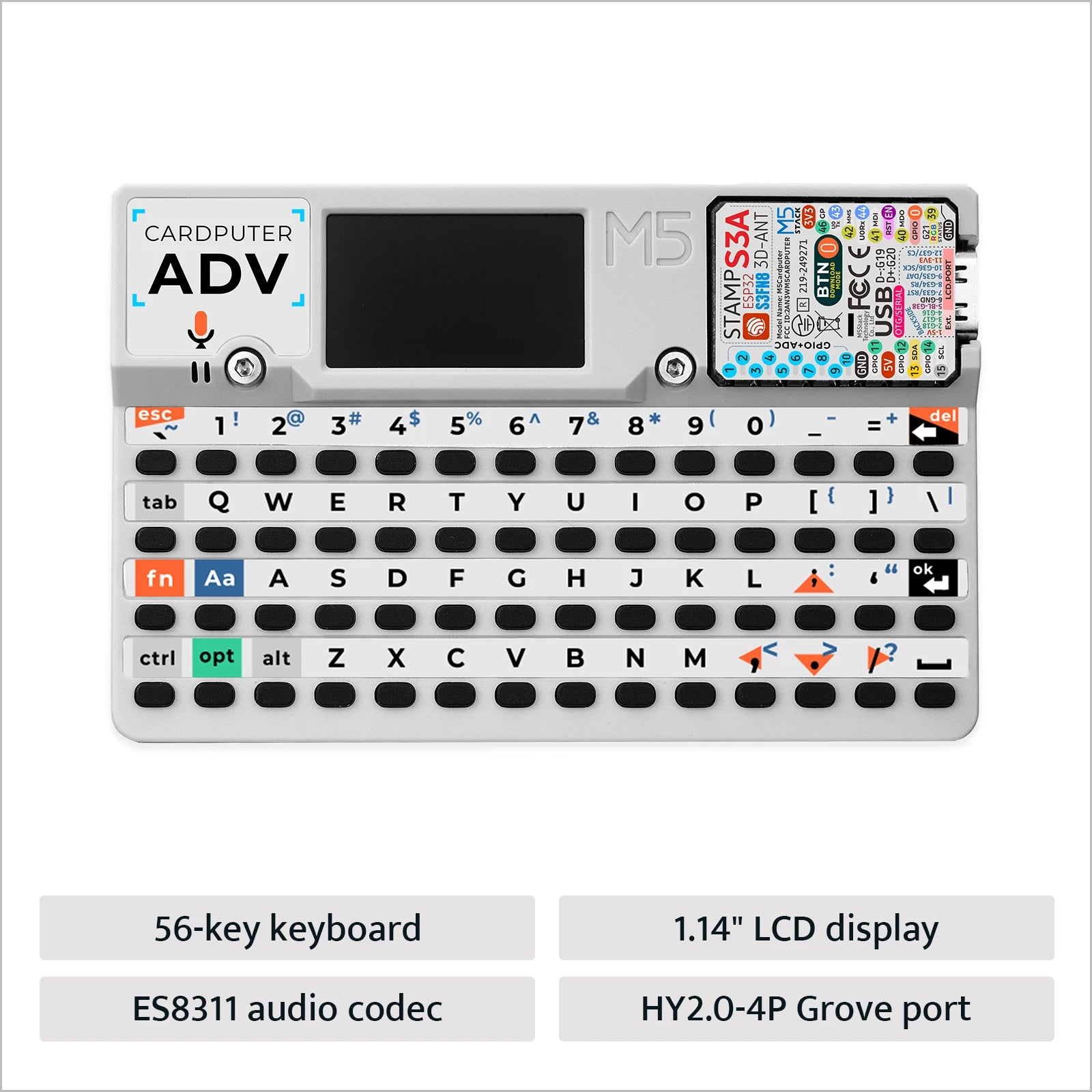 M5stack Official  Cardputer Adv Version (ESP32-S3)