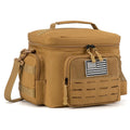 13L Tactical Thermal Cooler Bag Picnic Cooler Box Camping Lunch Bag Outdoor Heavy Duty Lunch Box Cooler Backpack Camping Storage
