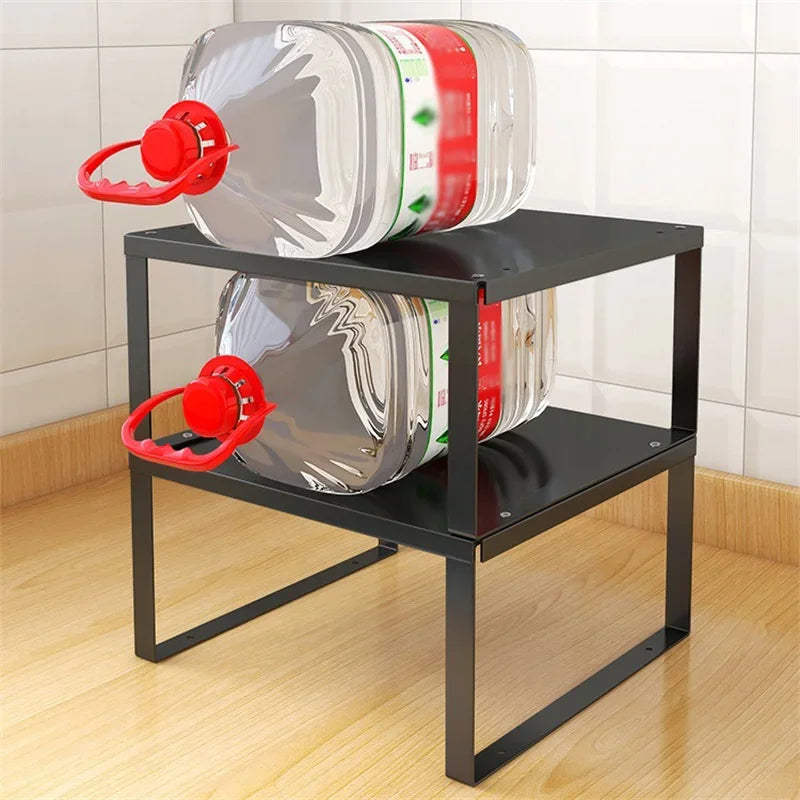 Metal Spice Organizer Bathroom Shelf Space Saving for Home Office Wall Cabinet Storage Rack Kitchenware Holder Kitchen Shelves