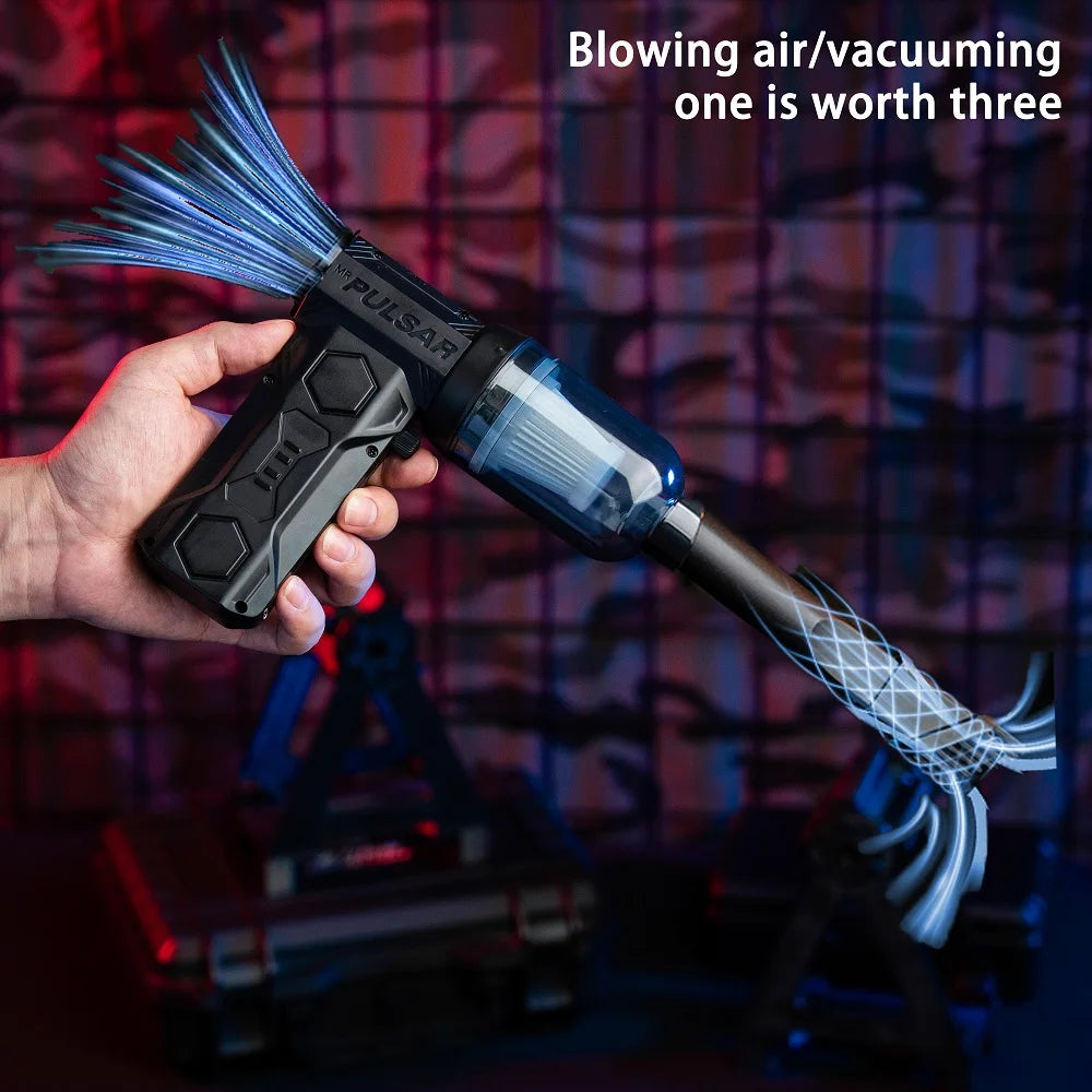 New Turbo Jet Blower 990000RPM Outdoor Powerful Air Blower Brushless Motor Turbo Fan Wind Speed 75m/s 10000mAh Thrust PC Tool