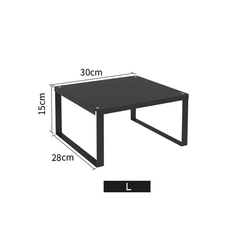 Metal Spice Organizer Bathroom Shelf Space Saving for Home Office Wall Cabinet Storage Rack Kitchenware Holder Kitchen Shelves