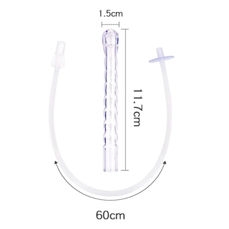 Silicone Bidet Cleaner Enema Nozzle Washing Anal Cleaning Shower Douche Replacement Accessories