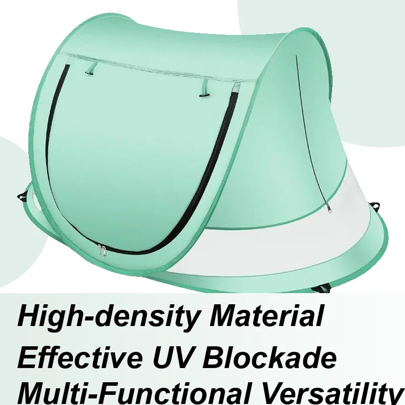 beach Baby Shade Tent UV Resistant Toddler Dome Foldable Baby Pop Up Tent for Vacation Camping Pool Beach Travel Backyard