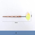 Ceramic Coloring Fan Brush Nylon Soft Bristles DIY Ceramic Underglaze Paint Painting Large-area Coloring Brush Glaze Tools