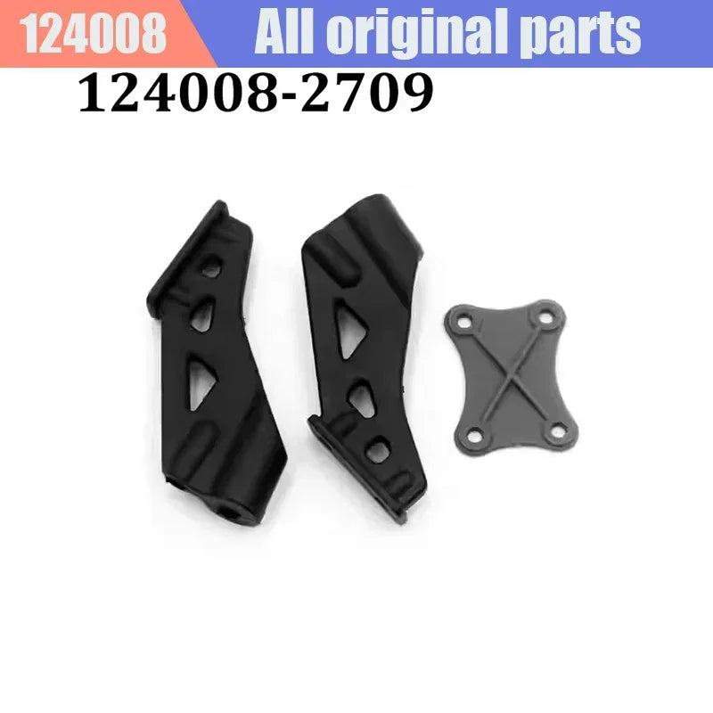 WLtoys RC Car 124008 1/12 New Original Spare Parts Anti-Collision Component Chassis Shell Tire Dog Bone Brushless Motor ESC
