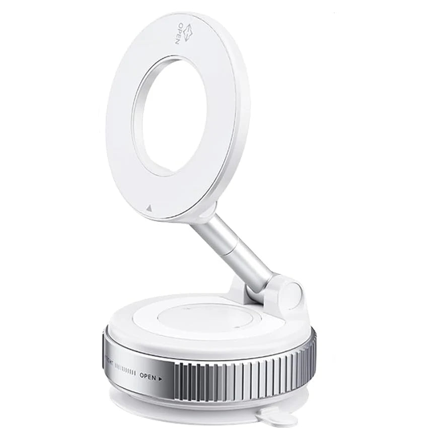 Car Mount Electric Vacuum Magnetic Holder 360° Adjustable Foldable Strong Suction Stand For GPS in Car For All Smartphones