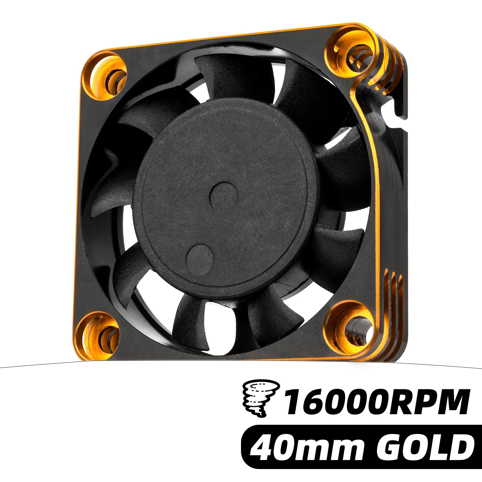RC 25/30/35/40/50mm Fan 28000 RPM Heat Dissipation Cooling Fan for RC Crawler 1/10 1/8 1/5 Motor Brushless/Brushed ESC RC Car