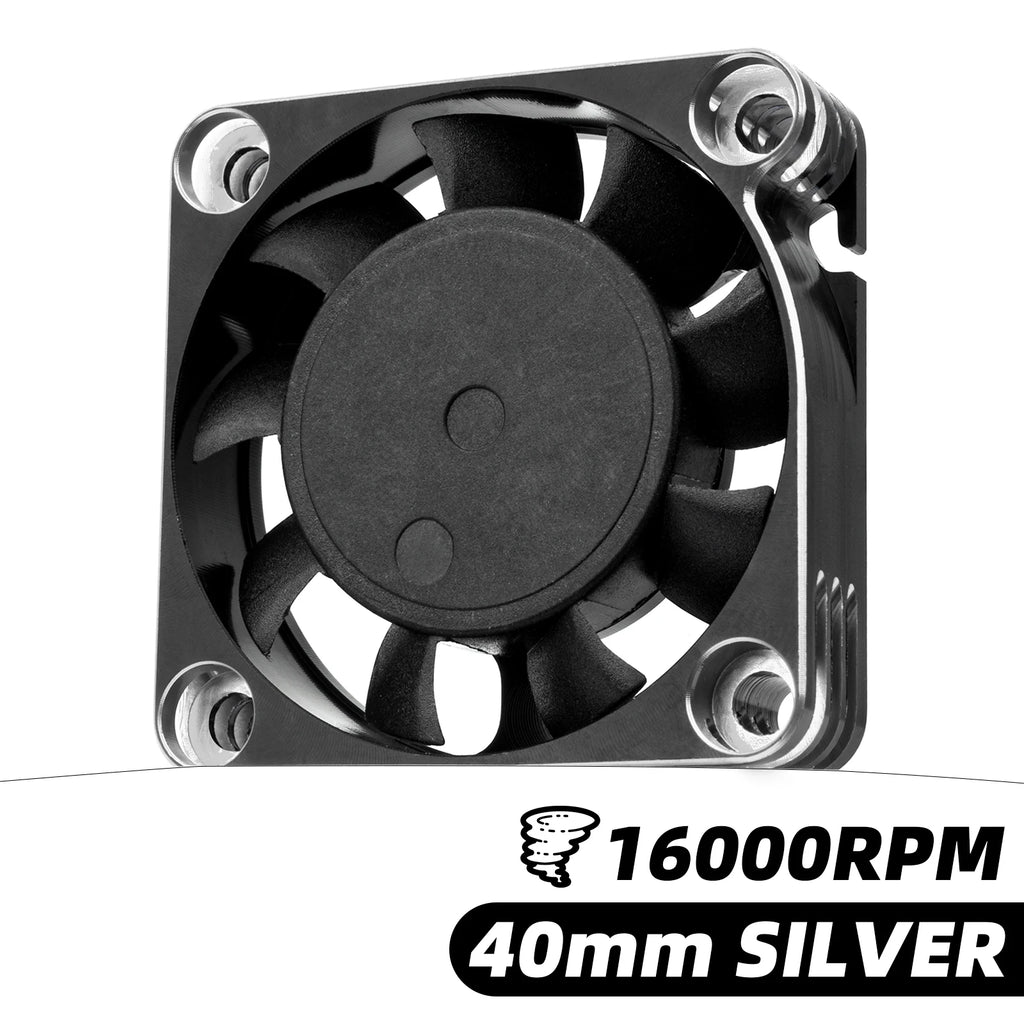 RC 25/30/35/40/50mm Fan 28000 RPM Heat Dissipation Cooling Fan for RC Crawler 1/10 1/8 1/5 Motor Brushless/Brushed ESC RC Car
