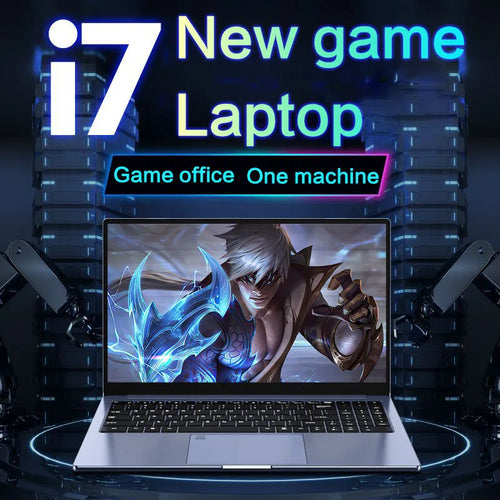 2026 LENO Gaming Laptop 15.6'' Windows 11  Intel Core i7-8650U 32GB RAM 2TB SSD Laptop Fingerprint Unlock Office Notebook Computer