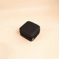 Mini jewelry storage box portable family travel earrings necklace storage box female ring organizer PU leather display box