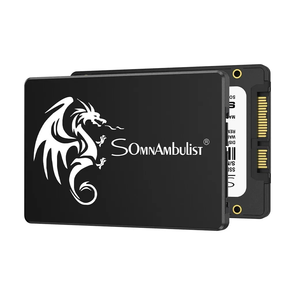 New SomnAmbulist SSD 2.5 64GB 128GB 256GB 512GB for Laptop Desktop Solid State Drive Sata3 120GB 240GB 480GB SSD for PC Laptop