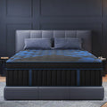 Twin Full Queen King Mattress in A Box, 12/14 Inch Hybrid Memory Mattresses Euro Top Medium Firm for Back & Lumbar Support
